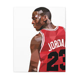 Polygon Style G.O.A.T. Canvas Print — Stretched 1.5"
