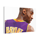 Kobe Polygon Canvas Wrap — Gallery-Style