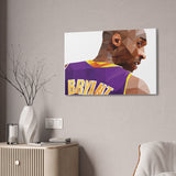 Kobe Polygon Canvas Wrap — Gallery-Style