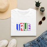 TRUE Rainbow Block T-Shirt — Colorful Retro Pride Tee