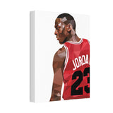 Polygon Style G.O.A.T. Canvas Print — Stretched 1.5"
