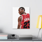 Polygon Style G.O.A.T. Canvas Print — Stretched 1.5"
