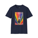 Equality Pride T-Shirt — Rainbow 'Kiss Whoever The Person You Want' Graphic Tee